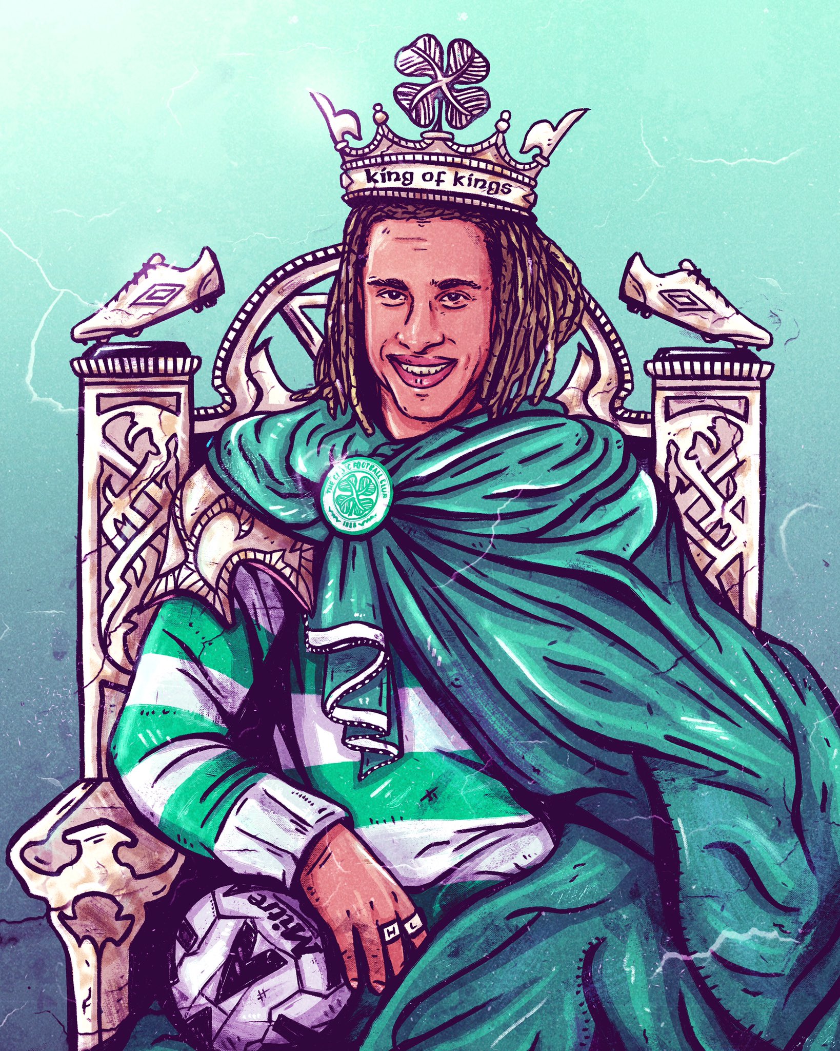 The King of Kings Happy birthday Henrik Larsson 