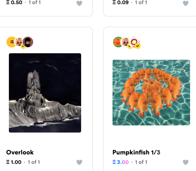 CollinsCustomIP's tweet photo. that tasty #Pumpkinfish on the right is #Allbi's #1-in-gallery....(Moderats has lately develpt an interest in vacuuming up @thisitis )
and left, is @Gilzar8's #1
#artflip material,,,,, use that $UNI stimulus wisely
https://t.co/qjIhFoYymi
https://t.co/EKbb4UU6dk
#cryptoart https://t.co/7rZY0TyDbD