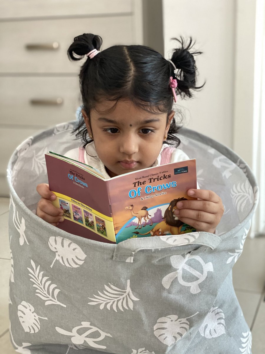 nishalekshmy's tweet photo. Ritu’s favorite place to read books.. inside the laundry bag😀      
⁦⁦@gemsnms_alkhail⁩
@NMS Kindergarten
⁦⁦@J_shesh⁩ 
⁦@navinullas⁩ ⁦@kp_uthaman⁩ 
@kaleshmr1
⁦@RakeshRajRocky⁩ 
⁦@shimaannex⁩ ⁦@nithinullas⁩
#KGLiteracyWeek https://t.co/covrwlfxfo