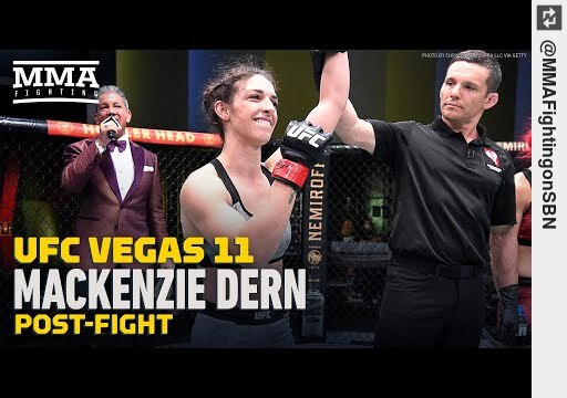 Look: #UFC Vegas 11: #MackenzieDern 'Shocked' #RandaMarkos Followed Her To Ground - MMA https://t.co/FpVHOiIuIp #mma https://t.co/NQkhqCWSci