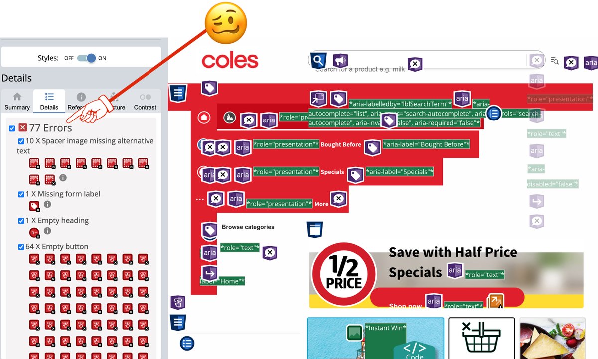 SabzLabs's tweet photo. No comment! #ux #uxdesign #Accessibe #accessible_design #accessibility #sketchapp #userexperience #usability #uxui #a11y #colse #onlineshopping #Colse_online_shopping https://t.co/N9d4U2mt3a