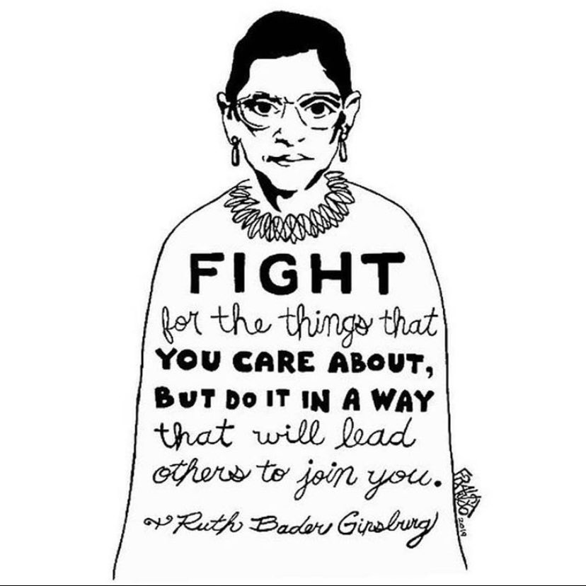 ISpyStories's tweet photo. #Repost from Josh Gad
-
RIP Supreme Court Justice #RBG - a true trailblazer and fighter for gender equality. Her lessons and decisions ring true for us and will always.
-
#wmmtc #wordsmatter #makethemcount #rip #intent #inspire #empathy #belief #fight #convictions https://t.co/MectRcTKRP