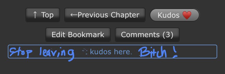 AO3 is getting annoyed with me.