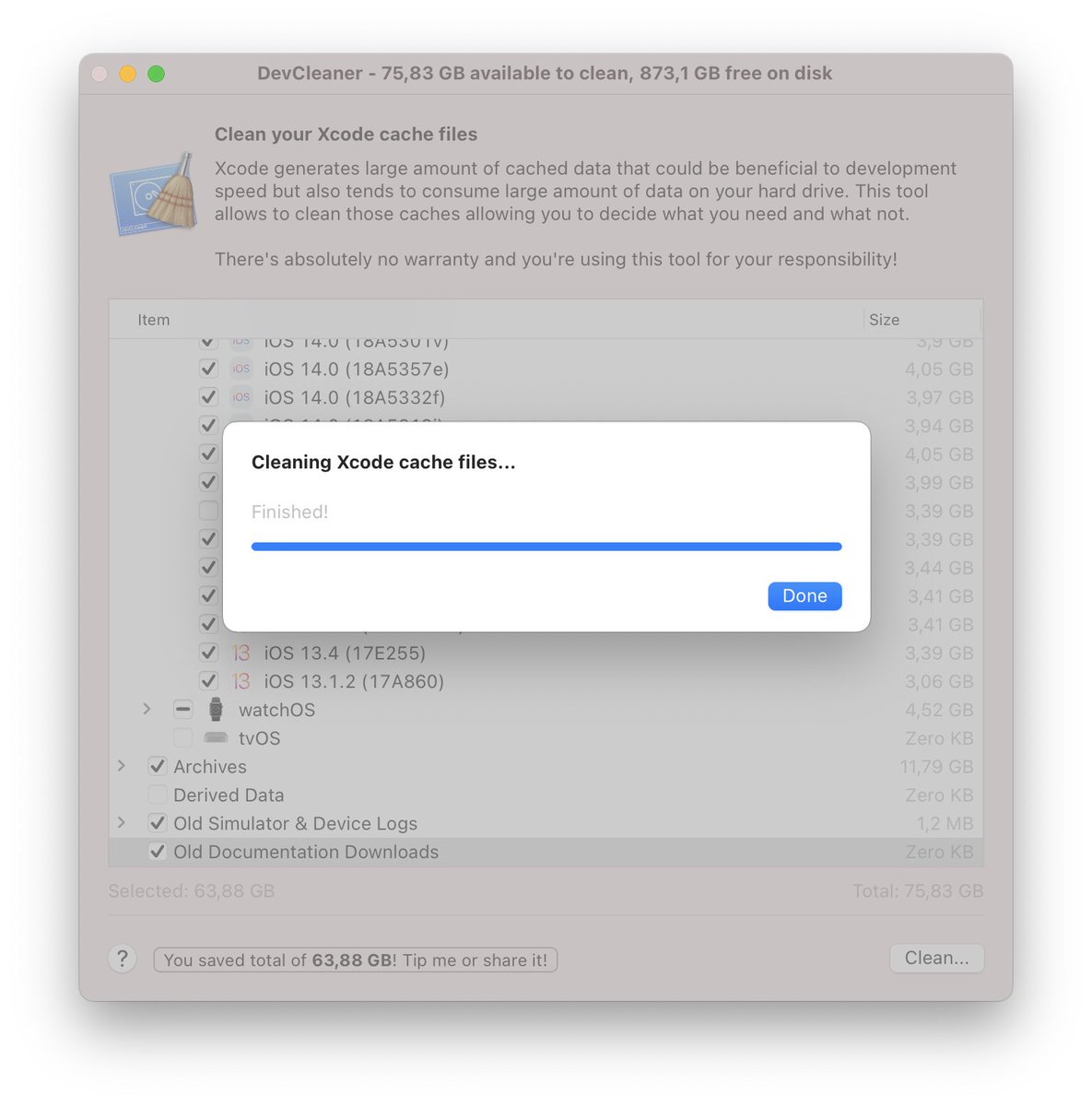 how to clear cache twitter for mac