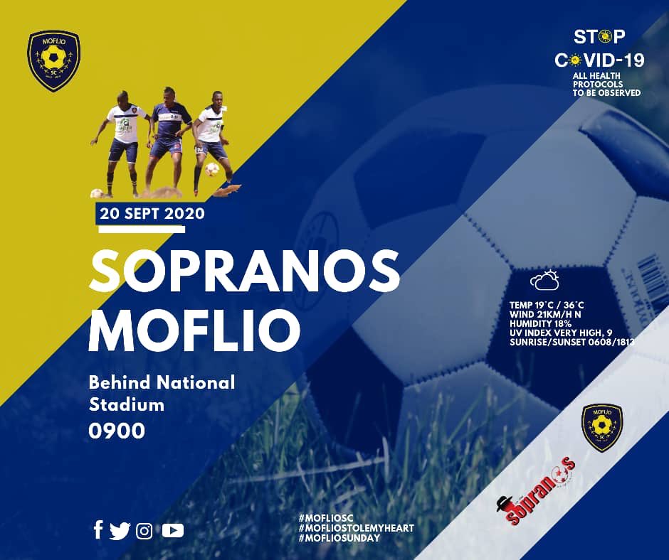 GaoneMampori's tweet photo. @Sopranos_BW vs @MoflioSC  it’s a game like no other. @KillerpassBOTS https://t.co/m3IEHrzS1p