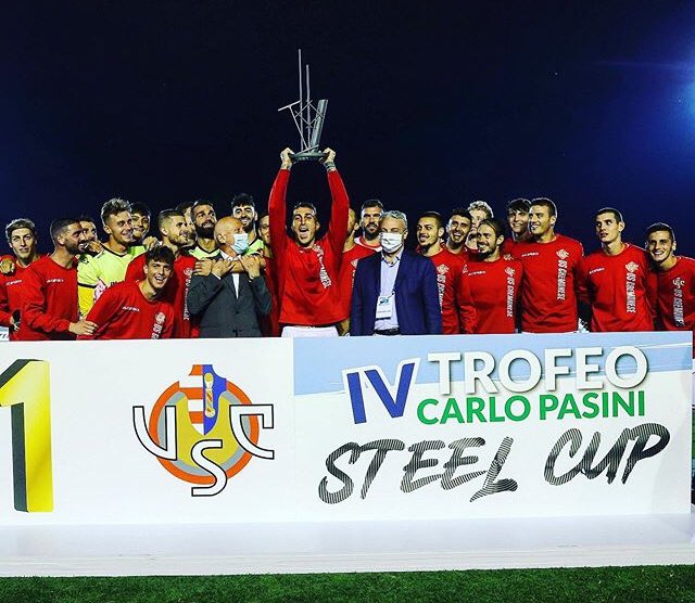 USCremonese's tweet photo. 👉 Il nostro precampionato finisce così. Oggi e domani riposo, da martedì testa, gambe e cuore al campionato #forzagrigiorossi #SteelCup https://t.co/6s17GbhxUj