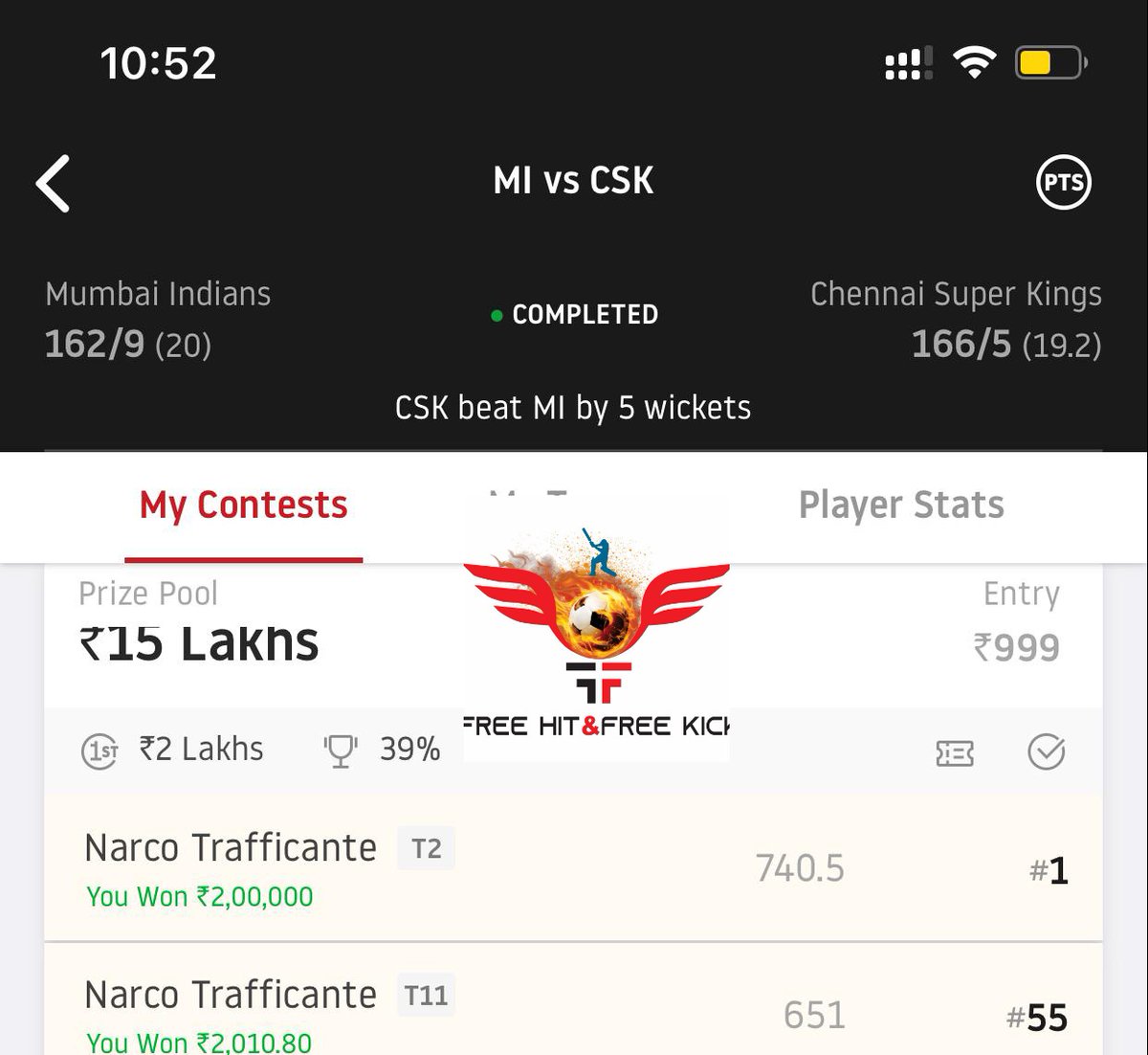 FreehitF's tweet photo. Our team expert Narco cracked gls in ipl first match 💖 🔥
If You Need Teams for free (#IPL2020 )
Join telegram channel 
https://t.co/sULNqIODvZ
#Cricket #Dream11IPLMIvsCSK 
#Dream11 #Dream11Tips #Dream11IPL #Dream11TeamPrediction #drawing #MIvsCSK #CSKvsMI https://t.co/EVCWe4q1hL