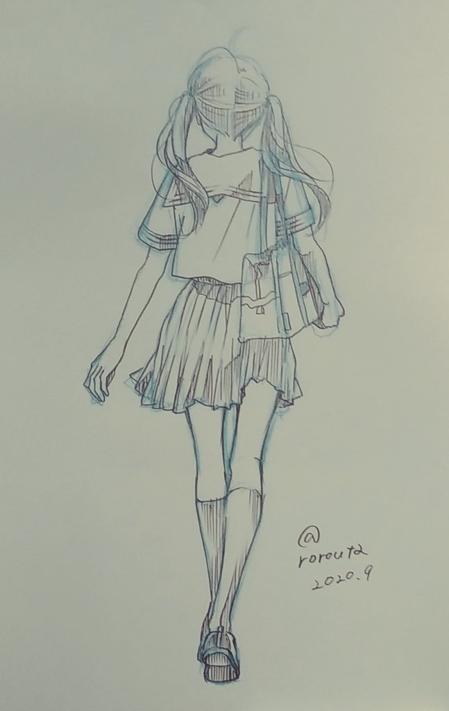 rorouta's tweet photo. セーラー服がすきだ https://t.co/Mvgz0rW3xv