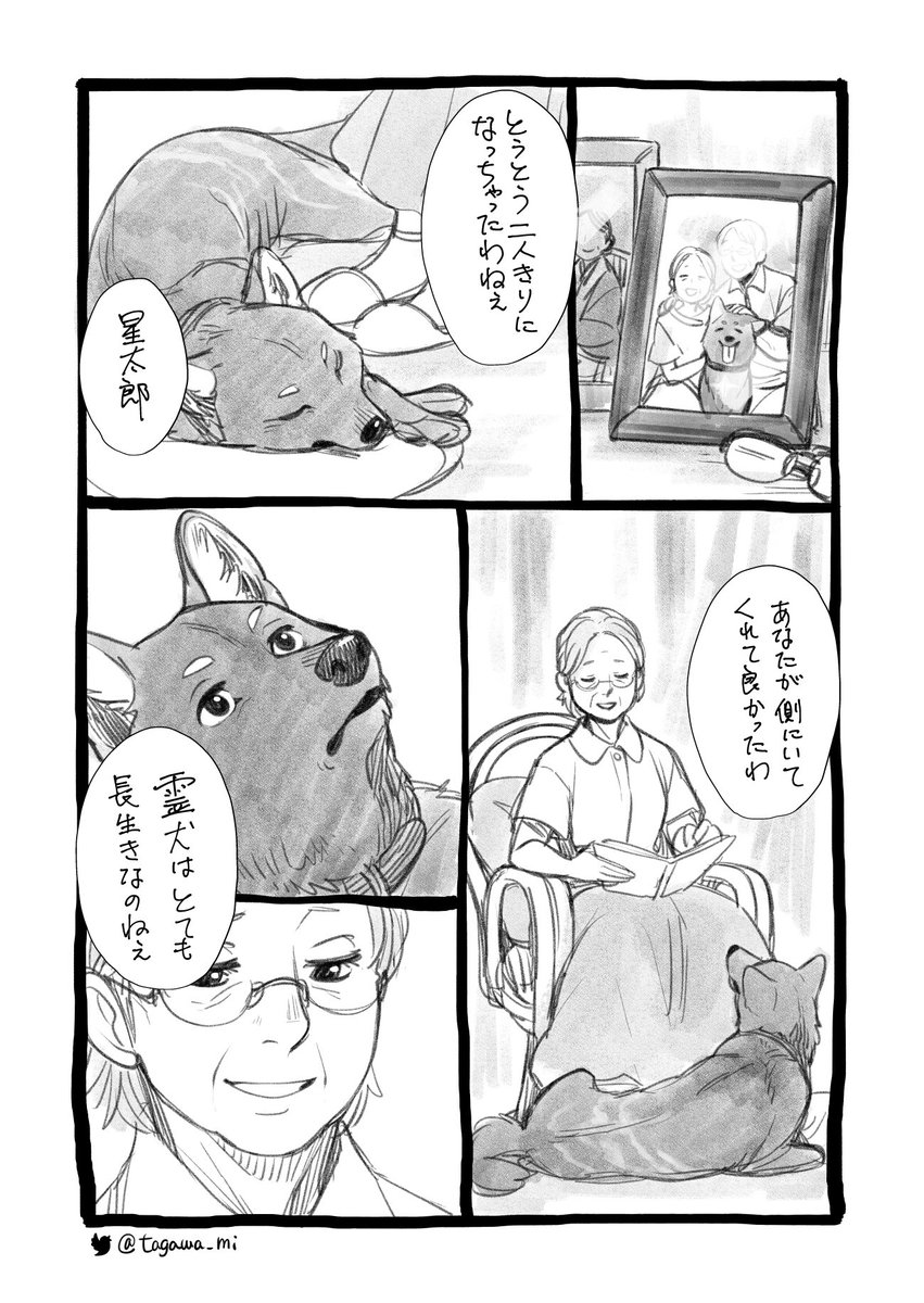 少女とちょっと変わった犬 2/2 