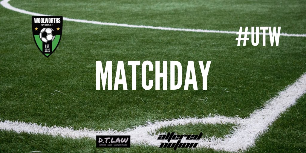 WoolworthsFC's tweet photo. 🆚 Duke of Wellington
🏟 Heywood Sports Village 
🏆 @RBDSFLOfficial 
⌚️ 11:00am  

#UTW 🟢⚫️ https://t.co/cxRXgxBVI4