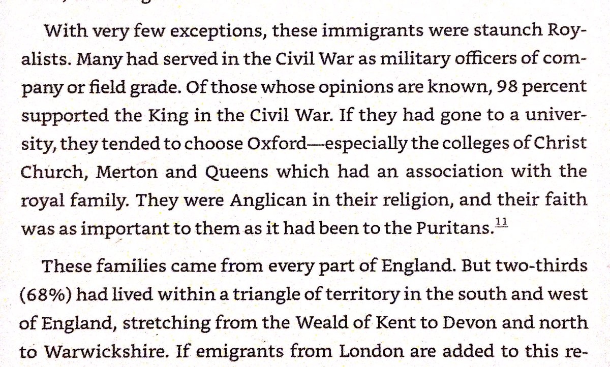 William Berkeley ruled Virginia 1642-1677. Population grew 8k -> 40k. He created a ruling class of exiled Anglican Royalist noblemen from the English Civil War, also bolstering their ranks with younger sons of noblemen.