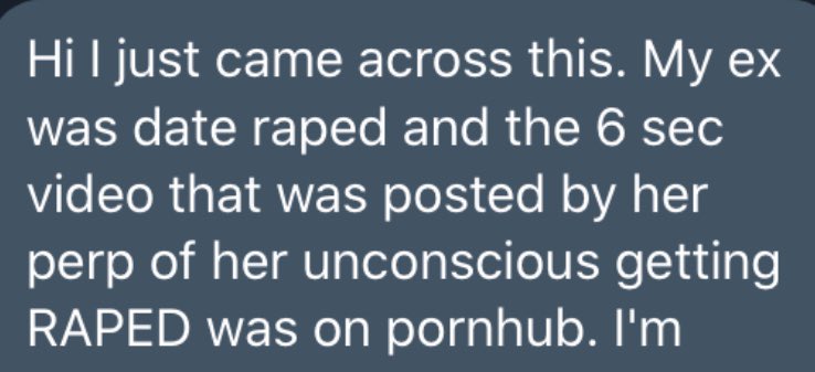 LailaMickelwait's tweet image. Unconscious women being raped on Pornhub is a regular occurrence. Pornhub says they review every video upon upload, so that means they are either liars or they are fully complicit in the monetized rape &amp;amp; exploitation of every victim on the site. #Traffickinghub #ShutDownPornhub