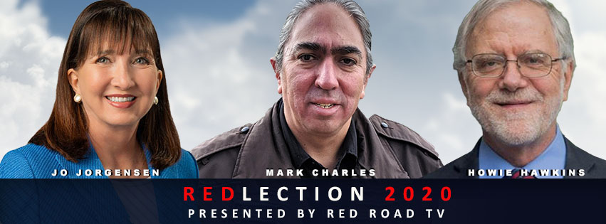 redroadtv's tweet image. Coming to Roku, Amazon Prime, and Apple TV in October. Native voices have been silenced for too long. It is time for us to make our voice heard. We know where Trump and Biden stand but there are 3 other candidates to examine as well. @Jorgensen4POTUS @HowieHawkins @wirelesshogan