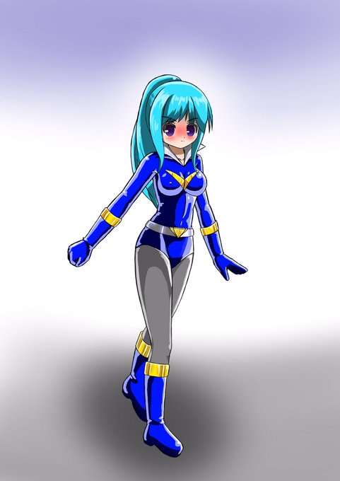 ラスティブルー。ブルーも最近何か・・・?#洗脳 #悪堕ち #催眠 #女戦闘員 #戦隊ヒロイン 