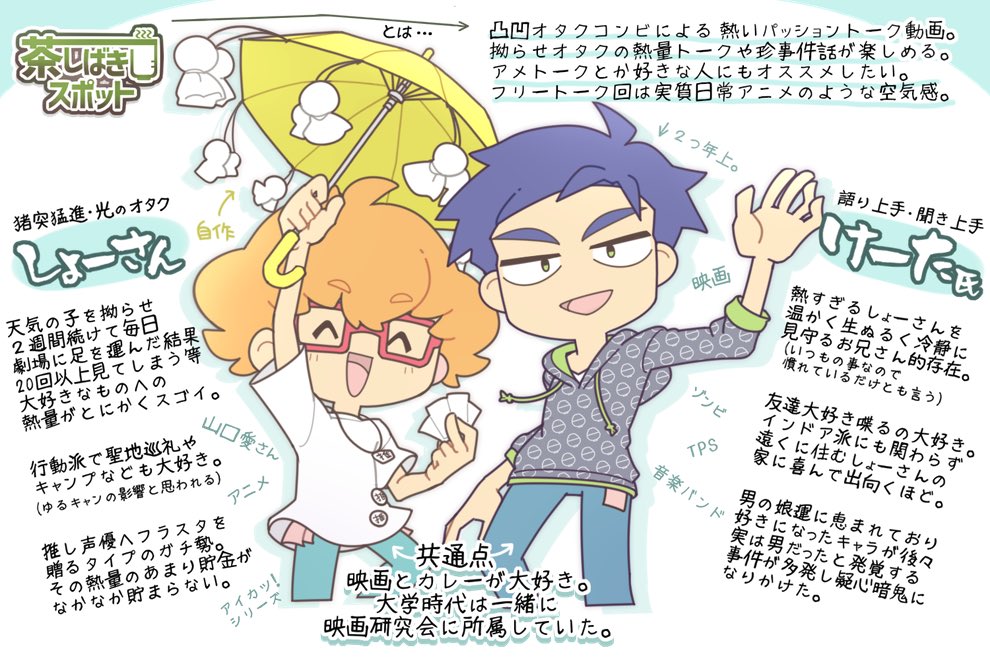 オタク特有の高熱量トークを浴びられる「茶しばきスポット」を布教させてくれ~~~~~~~~~~~!!!!!!!!!これを機に是非~~~~~!!!なにとぞ~~~~~~!!!(動画詳細はツリーに)
https://t.co/Gnb9qSzOOI