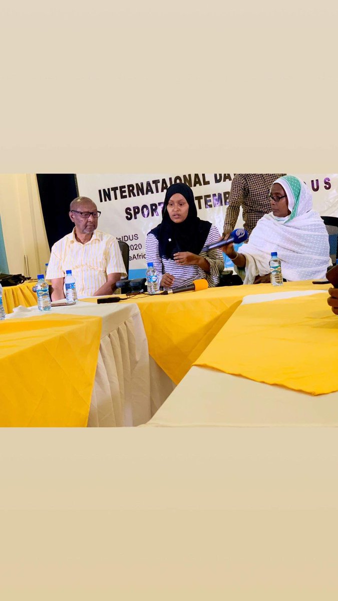 FirdowsHussein's tweet photo. "Waa maalin ku weyn adduunkoo dhan, lana soo billaabay 2017-kii, waana markii 3aad oo ay #Somalia u dabaaldegeyso munaasibaddan qiimaha badan."
Β
#LetsIDUS
#IDUS2020
#WeAreAfrica
#SUSFSOMALIA
@SUSFSomalia
@FISU
@fasuafrica
@fisuambasador https://t.co/IT6CXXkxis