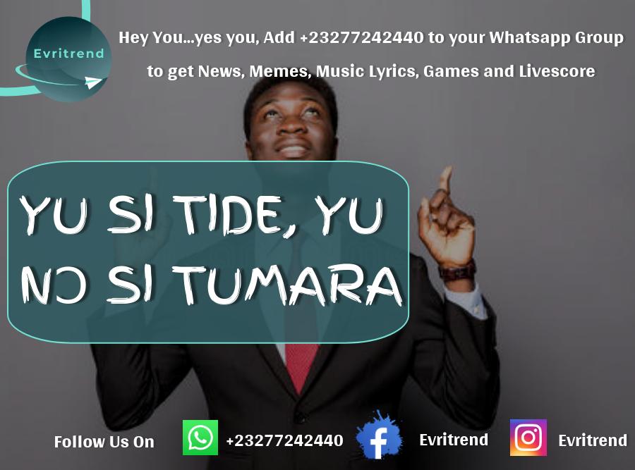 evritrend's tweet photo. You know the present but not the future, only God knows the future.

#Evritrend #KrioProverb🇸🇱🇸🇱 #SierraLeone #SierraLeonean #entertainment #parables #Proverbs #memes #tips #africa #african #blacklivesmatter #fun #goodvibes 🙃 https://t.co/XSPV4TelzZ
