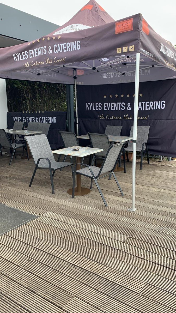 KylesCatering's tweet photo. OPEN 2-7 today @malahiderfc Bringing the bar outside, limited to 15 people, Bar food menu available - watch out for the wings 😋 https://t.co/0IkkejchlC