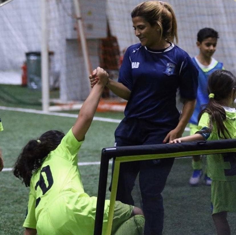 s_wksa's tweet image. الكابتن مرام البتيري ، مدربة #كرة_القدم للأطفال منذ 2016م.

#سعوديات_مبدعات #السعودية