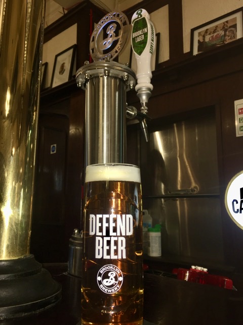 A new team favourite! Why not pop in and try a pint of Brooklyn Lager?