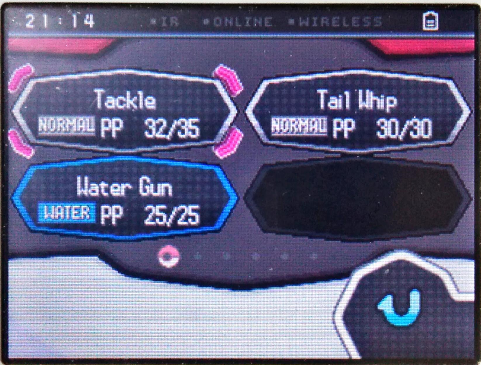 猫を崇めよ ねこあ仙人 Sur Twitter 英語版ポケモンbw たいあたり しっぽをふる みずでっぽう まだ初期だからいいけど 技名で相手が何を使ってきたかわからんｗ T Co Ttvzyxybtb Twitter