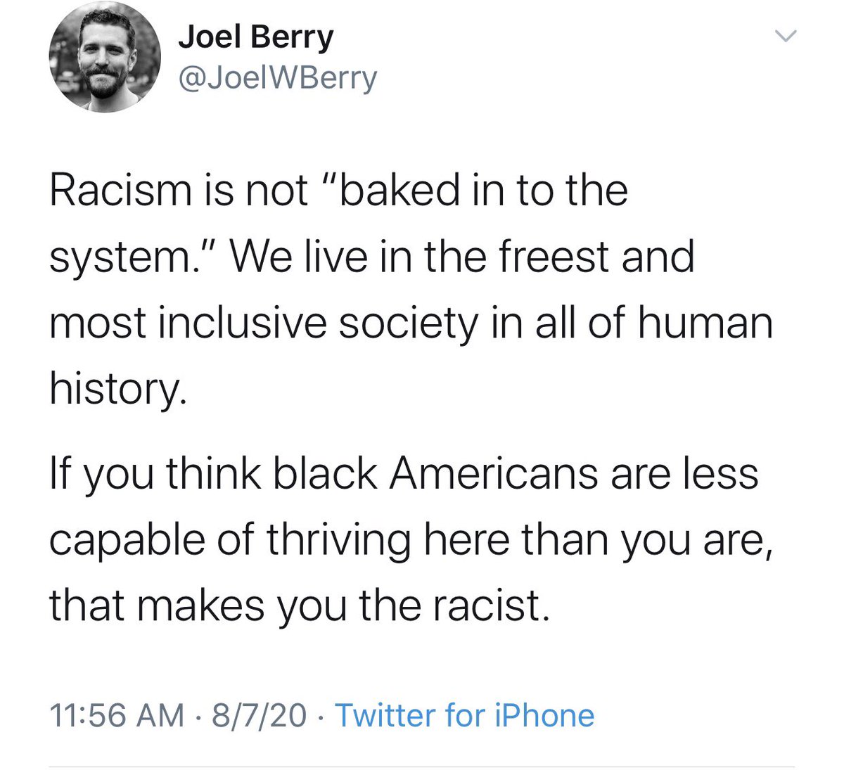 Joel Berry, the assistant editor for The Babylon Bee.