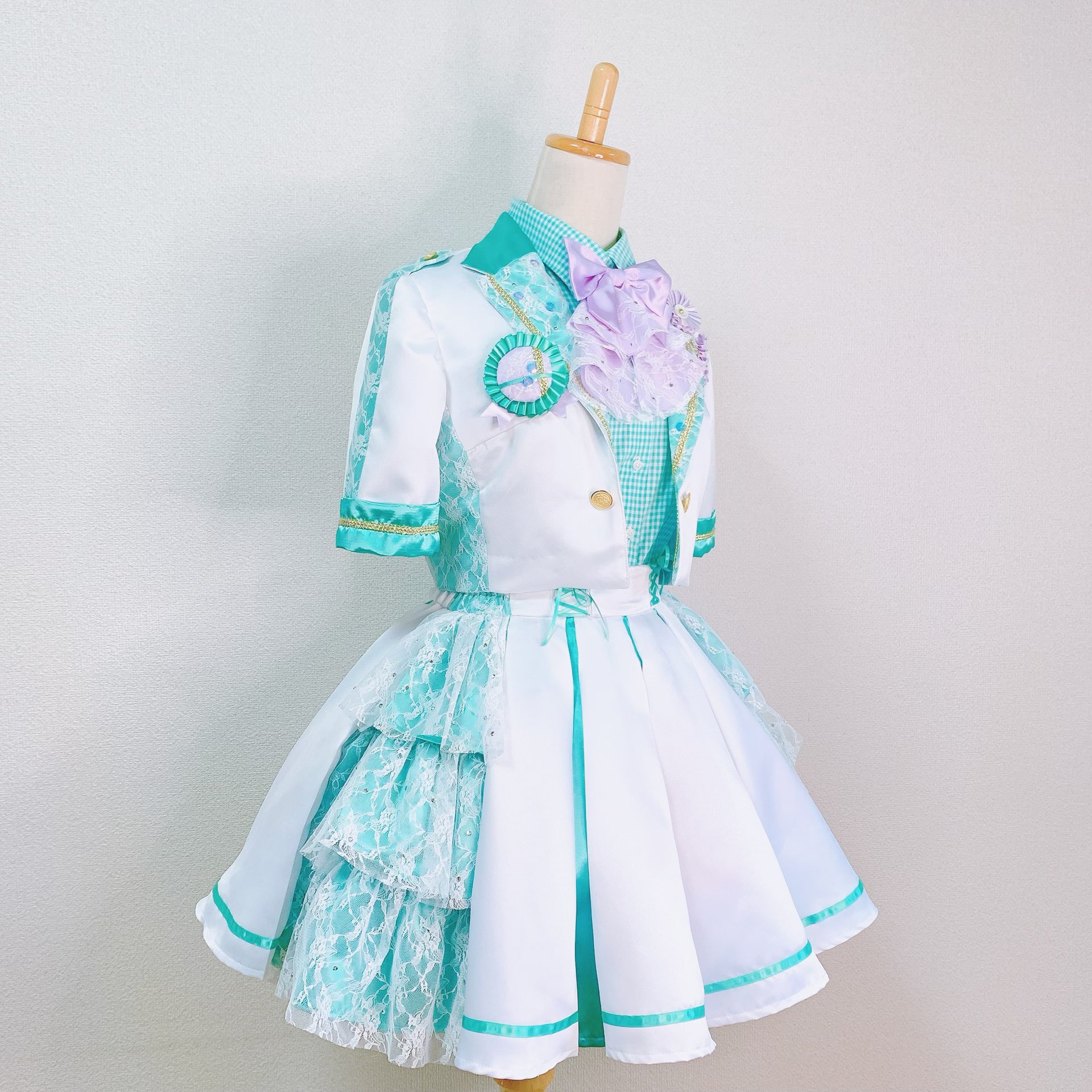 【値下げ】アイドル衣装♡ ミントグリーン ミモリブランド/未森🍊アイドル衣装 on X: 
