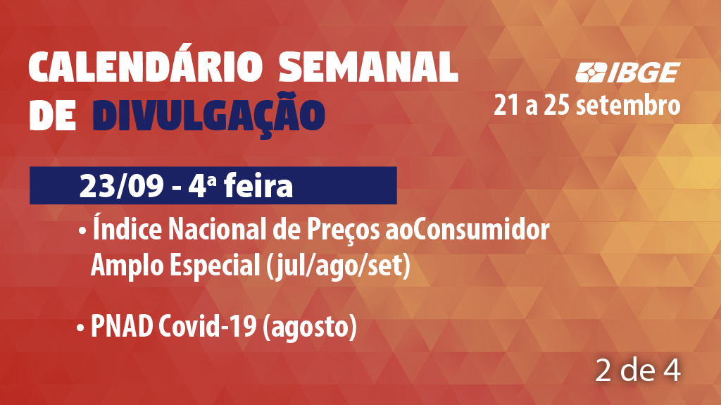 ibgecomunica's tweet photo. Acompanhe nossas próximas divulgações em https://t.co/gChWrVCmKI e no portal https://t.co/LoBCCLNs78

Devido à #pandemia, não teremos coletivas. Contatos para atendimento à imprensa: https://t.co/PGPAeaNNNy

#IPCA15 #IPCAE #PNADCovid19 #UsoDaTerra #Biomas #BrasilEmNúmeros https://t.co/5S8dshjOr0