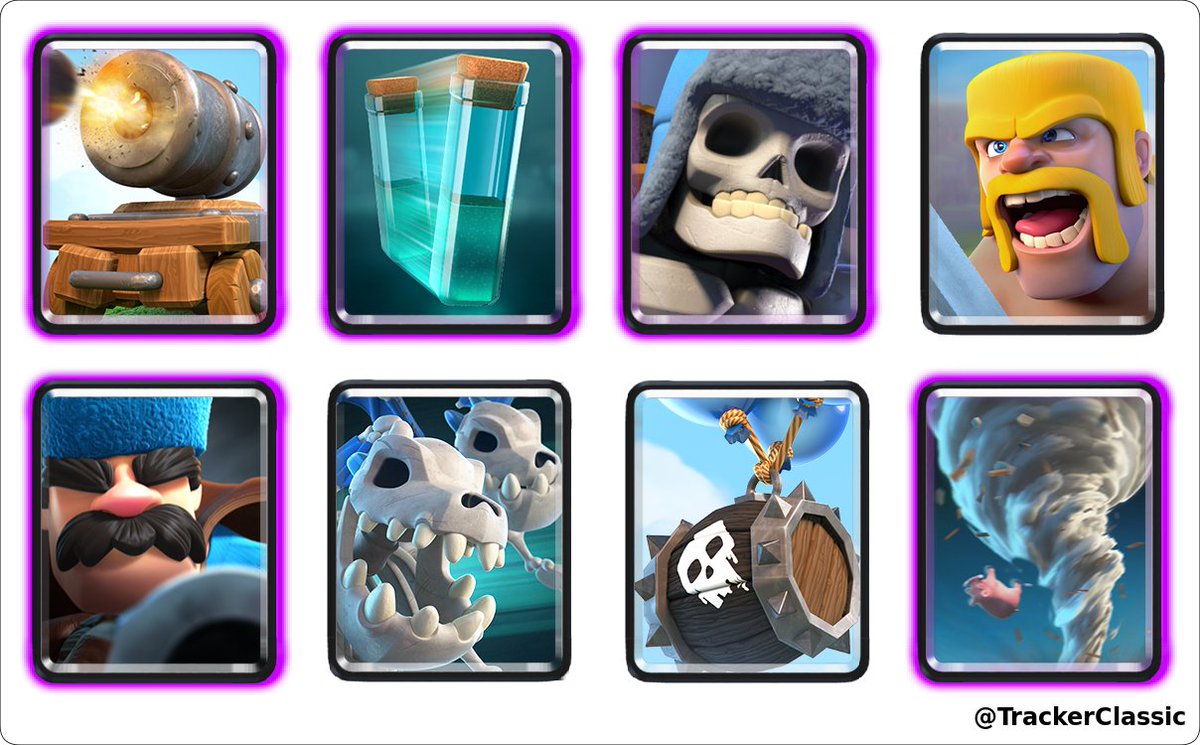 Ahora cuenta con un total de 2 desafíos clásicos, hablamos de @Marcelo92477939 (AeS II Mache) que ganó un desafío clásico a las 5:18 GMT del domingo, 20 de septiembre de 2020 #ClashRoyale

Mazo: link.clashroyale.com/deck/es?deck=2…