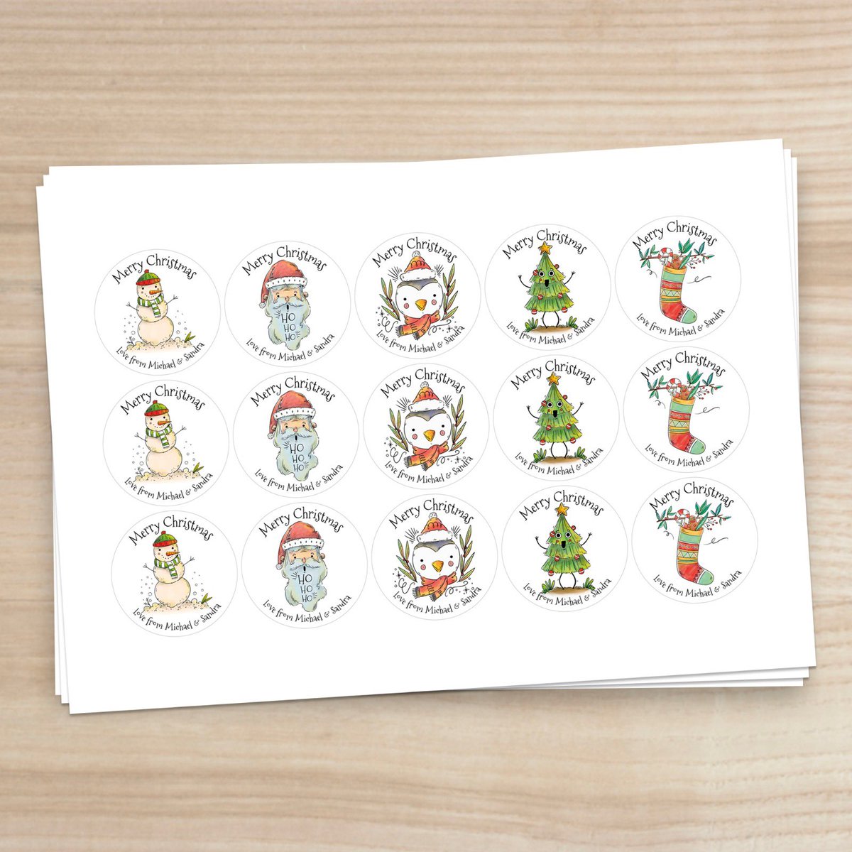 Natamos4's tweet photo. 📣 New Christmas Stickers 🎄⛄️🎅🏼

50mm Diameter - Personalised with your choice of greeting.                   15 on an A4 Sheet 

2 Sheets £4.50 (30 Stickers)
Or 4 Sheets for £6.00 (60 Stickers)
Free Postage 
All labels must contain the same greeting https://t.co/bCSnUhKcbI