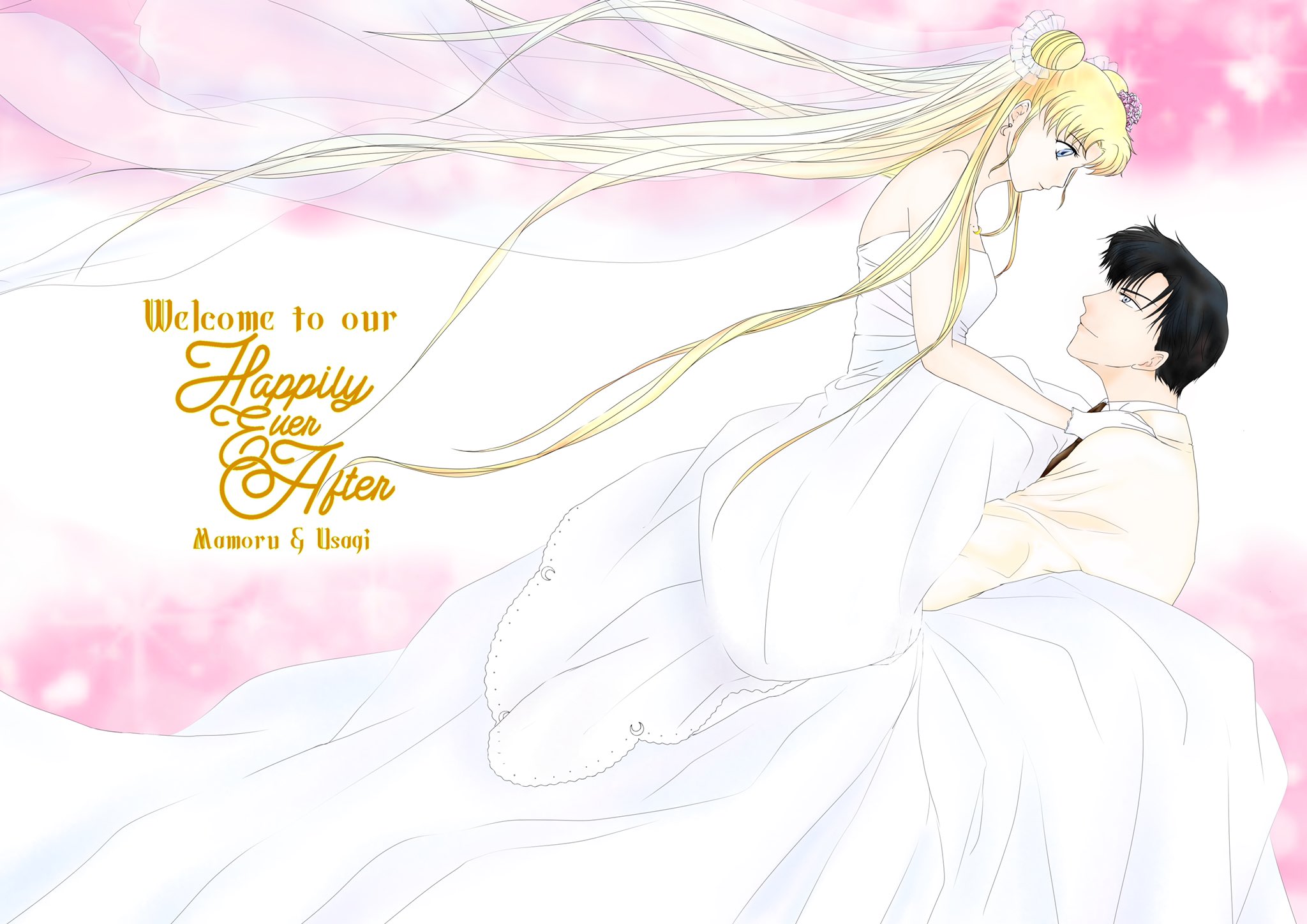 藤宮嵐月 8 21インテ5号館き47a まもうさウェディング出来ました セーラームーンイラスト T Co Mmxotxppyr Twitter