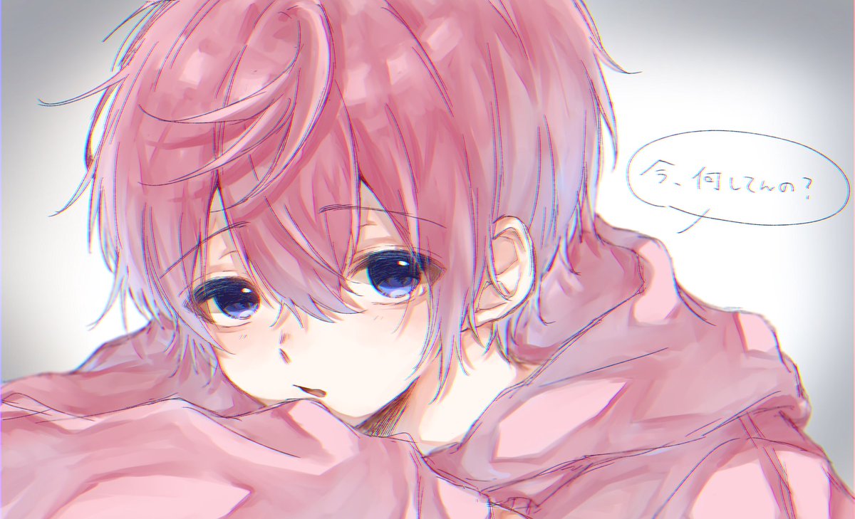 今 何してんの すとぷりギャラリー さとみくん もち田 多忙のイラスト 今 何してんの すとぷりギャラリー さとみくん もち田 多忙のイラスト