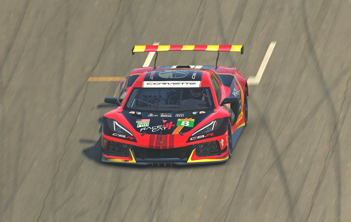 Race4CAT Motorsport (@race4cat) on Twitter photo Cazado!! 📸
Por fin cazamos al nuevo Corvette C8-R con el nuevo skin de Race4CAT y luce de lujo!! Completamos así la Pokedex de GTE's #beautiful #espatarrant
Disfrutad las instantaneas que pudimos hacerle. Design by <a href="/DathkaLife/">Dathka Life</a>
Y a ti cúal es el que más te gusta? #GTEFashion Cazado!! 📸
Por fin cazamos al nuevo Corvette C8-R con el nuevo skin de Race4CAT y luce de lujo!! Completamos así la Pokedex de GTE's #beautiful #espatarrant
Disfrutad las instantaneas que pudimos hacerle. Design by <a href="/DathkaLife/">Dathka Life</a>
Y a ti cúal es el que más te gusta? #GTEFashion