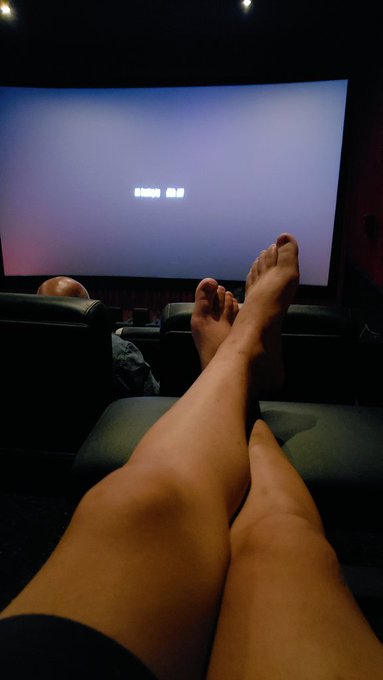 This was i think 1 or 2 years ago in a movie theater, mainly for my feet lovers. #footfetish #footfetishnation