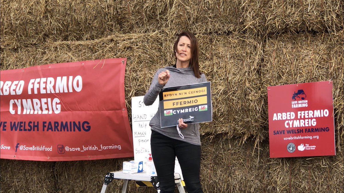 DoddsJane's tweet photo. It was great to join the #SaveWelshFarming protests yesterday.

Agriculture is a vital part of Wales’ economy and farmers form the backbone for so many of our communities.

While the Conservatives are content to sell out our farmers, the @WelshLibDems will fight to protect them. https://t.co/FXatS0Qxnb