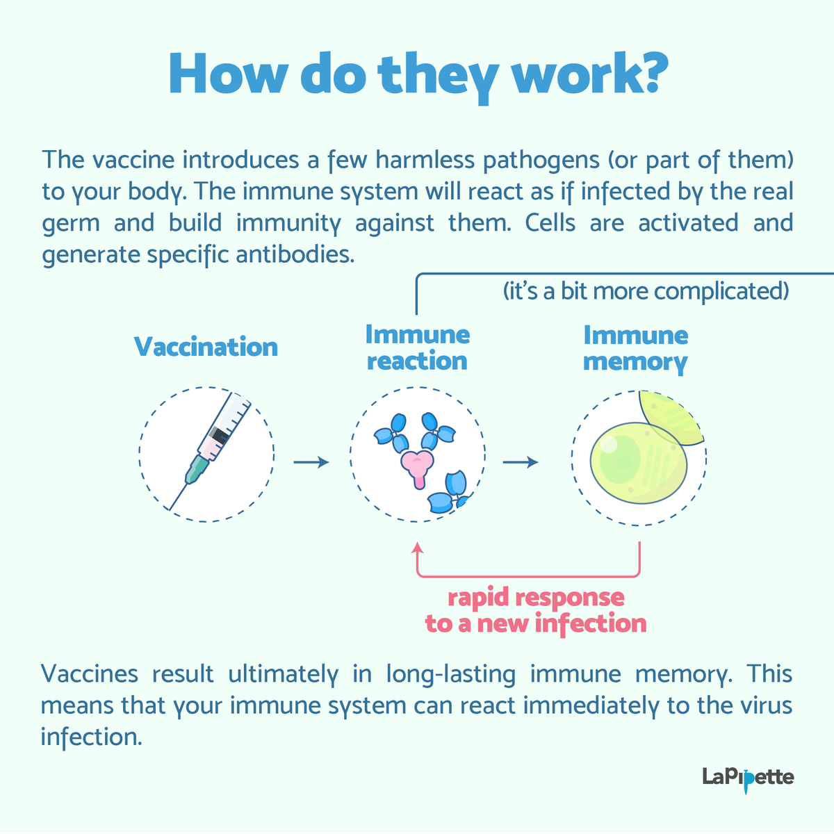 lapipettelabs's tweet photo. [1/3] As the race toward a vaccine against covid-19 continues, I thought it's be good to do a quick summary of what vaccines are, what do they do and which kinds of vaccines are we talking about. This is a quick overview and I'll post links if you want to dig deeper into it! https://t.co/AQMlfIZQWY
