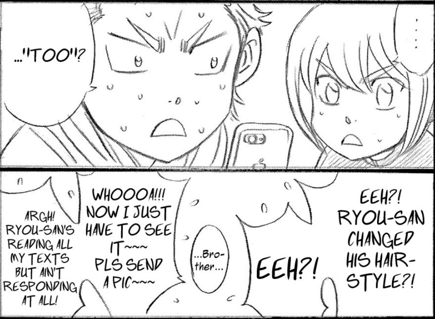 OK IT HAD A CONTINUATION PLS RYOSUKE U TEASE AND MOCHI AND HARUICHI R NOW STRESSED EHDKEKDKE https://twitter.com/sagikaashi/status/1307589221524205568?s=19