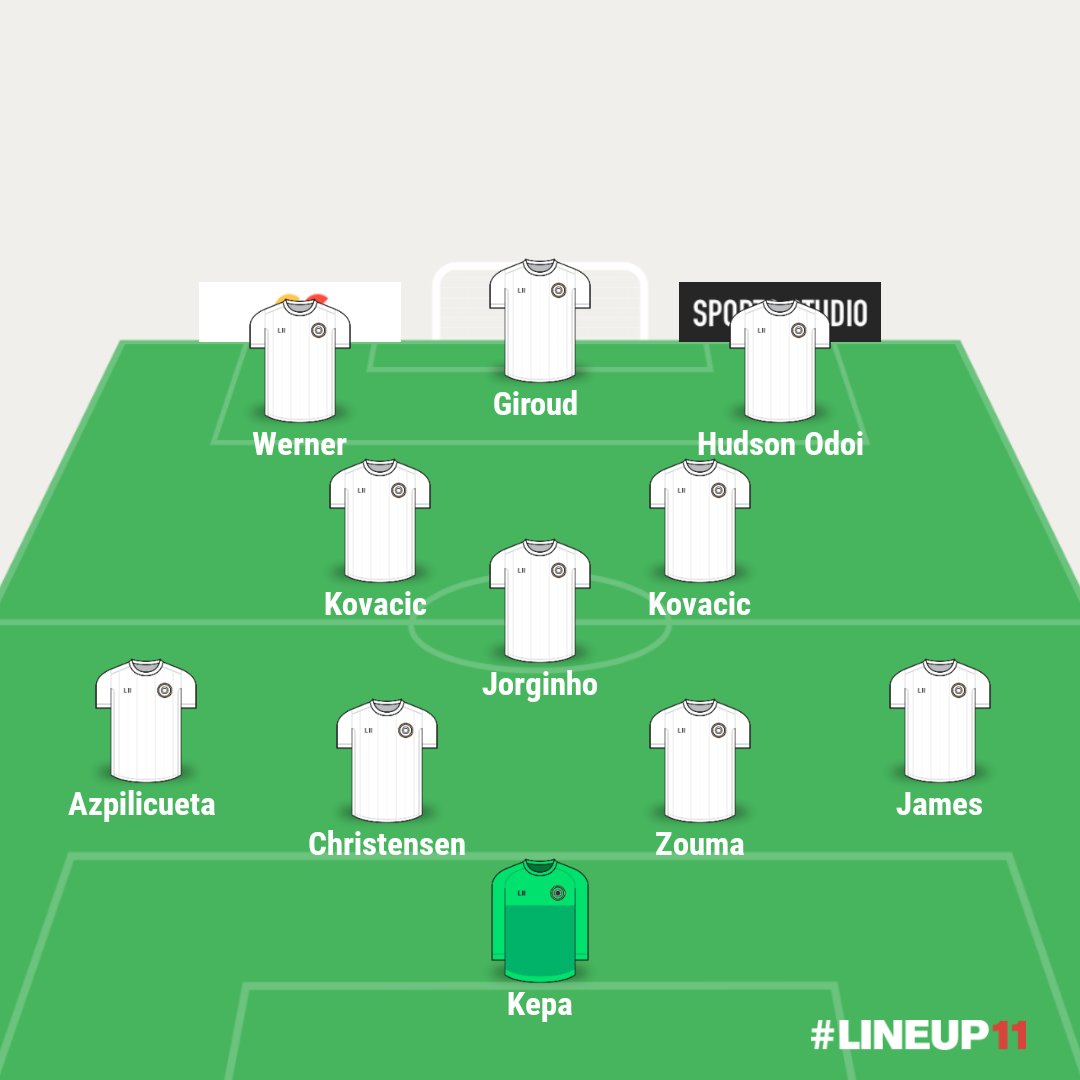 First off let me start with the lineup I want Lampard to choose  Liverpool then I will explain my choice of selection.