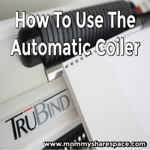mommysharespace's tweet image. #coilbinding #coilbindingmachine #automaticcoilbinder #spiralbinding #spiralbindingmachine #TruBind