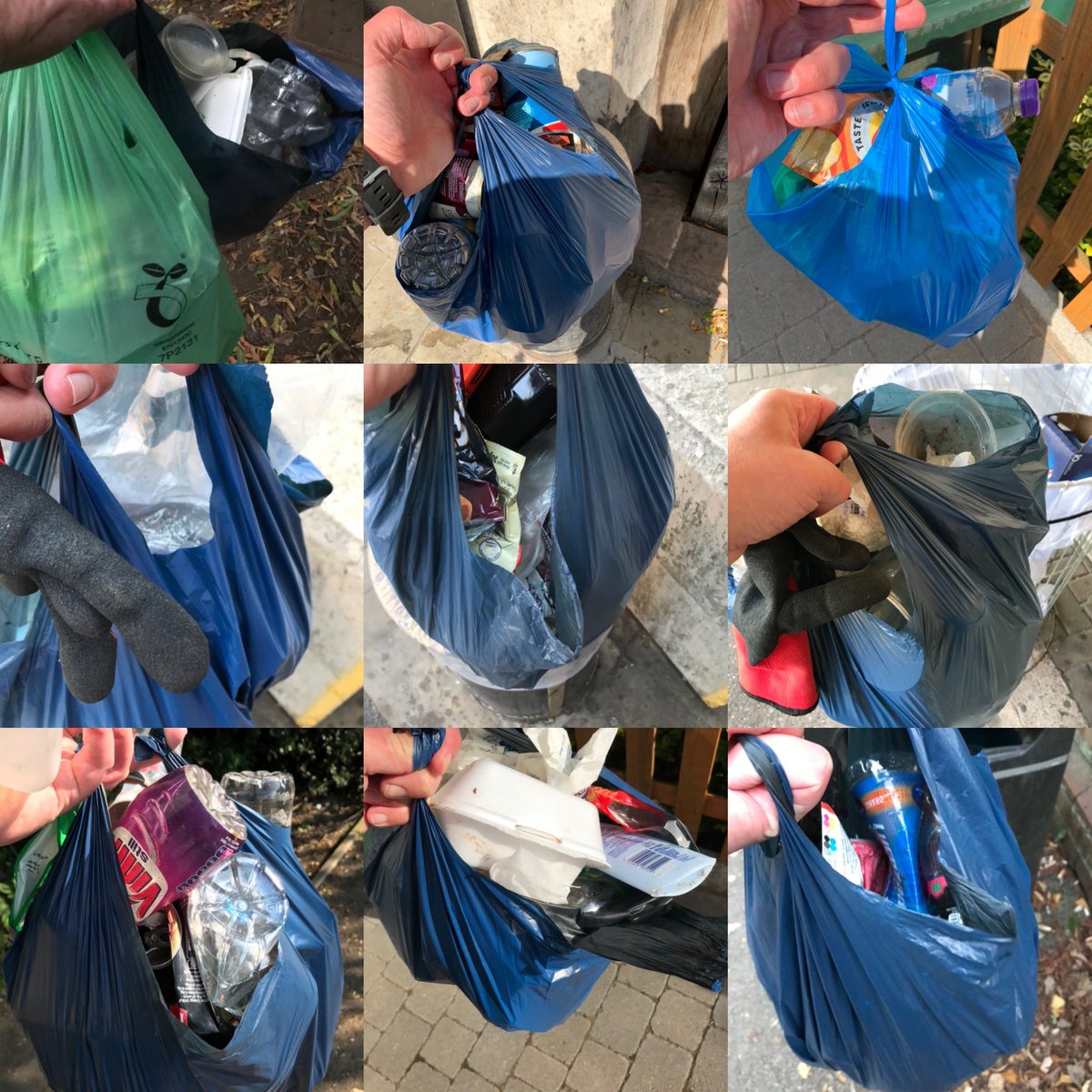 This weeks pickings <a href="/KeepBritainTidy/">Keep Britain Tidy</a> #GBSeptemberClean plastic bottles, cans, wet wipes, face masks and oodles of <a href="/McDonaldsUK/">McDonald's UK</a> litter 😢😢😢