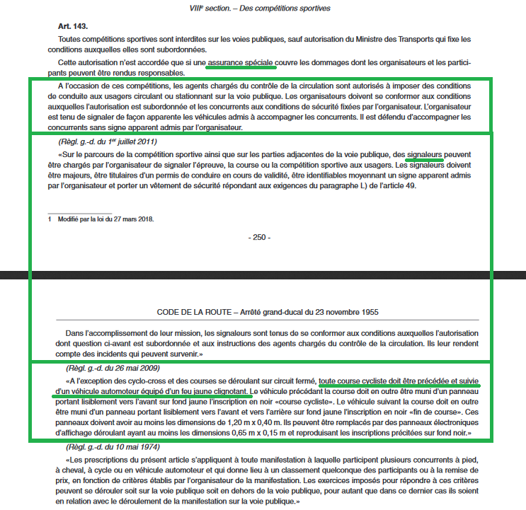 This thread will just try to give a small overview of what can happen during a cycling race and the measures that are taken to try to prevent this. Of course, we will look towards Tour de France standards, but also look into  #CodedelaRouteLux.2/n