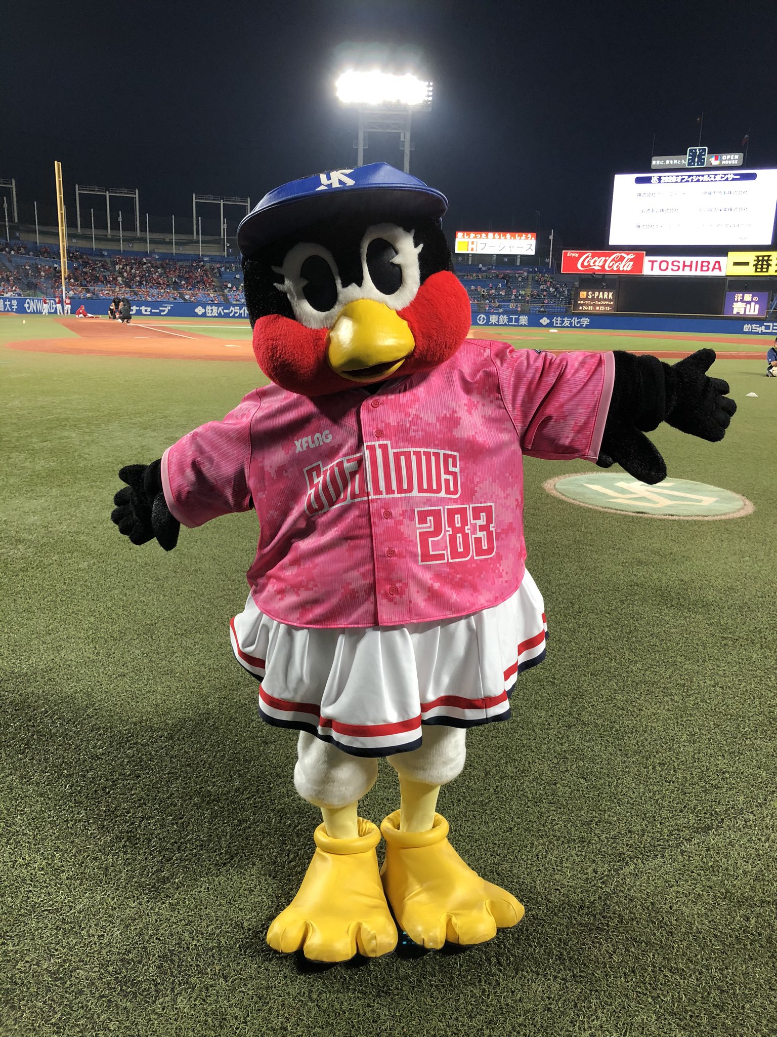 東京ヤクルト　つば九郎　レディースユニホーム 東京ヤクルトスワローズ公式 on X: 