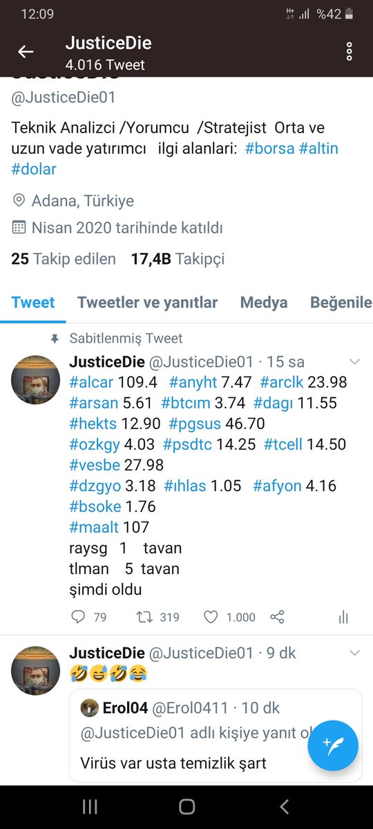 JusticeDie01's tweet photo. Çok şükür eller tuşlara değdi 
17 =1 
Az ama idare eder https://t.co/SK0dRg9pwa