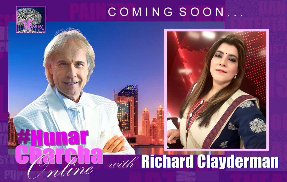 Hunar_TV's tweet image. U P   N E X T ! !

The brilliant #French #pianist @claydermanmusic who has single-handedly made the classical #piano the listening choice of millions across the world is on our next #HunarCharcha online #hunartv 

K E E P  W AT C H I N G  T H I S  S P A C E  F O R  M O R E . . .