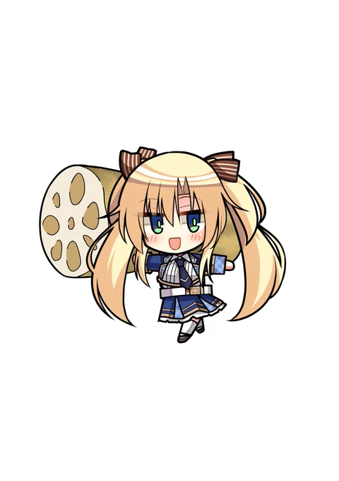 コミック版せまつか2巻のゲマズ限定版についてくるレギーナアクキーイラストとそのラフです!!
ちびキャラのポーズは難しいです…!!!#聖剣学院の魔剣使い #せまつか 