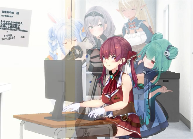 船長相変わらず可愛い、でもこの勝負一体何なのw
#ホロぐら 