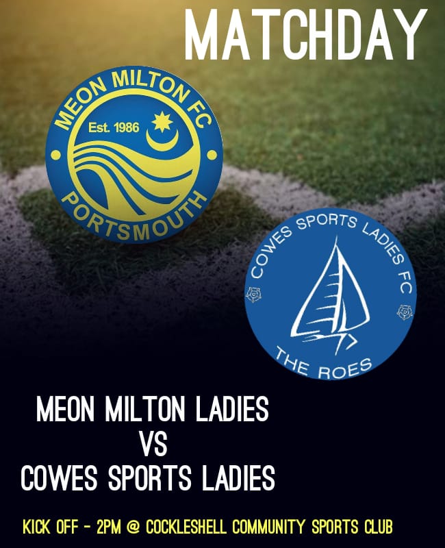The Meon Ladies face their first league game of the season today!