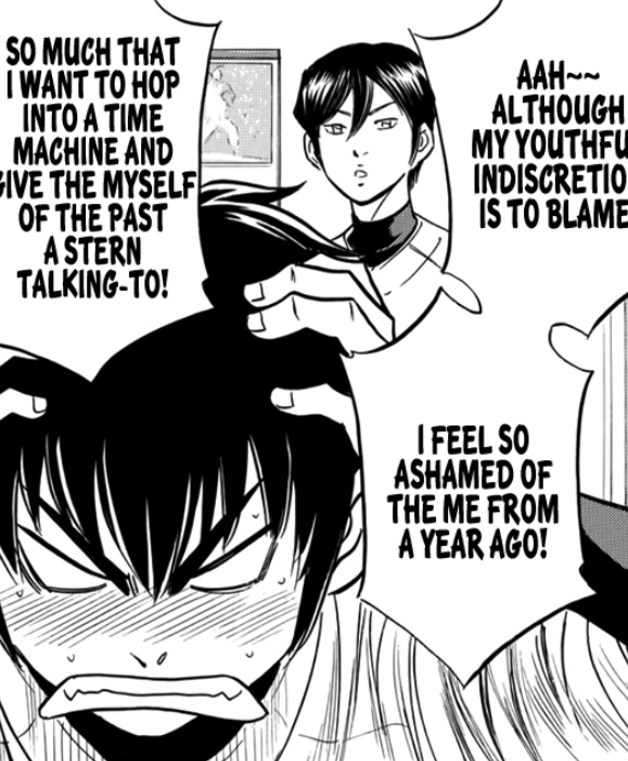 furuya may not know what goes on w eijun and wants to know eventually but for sure anything baseball and he goes A U R A