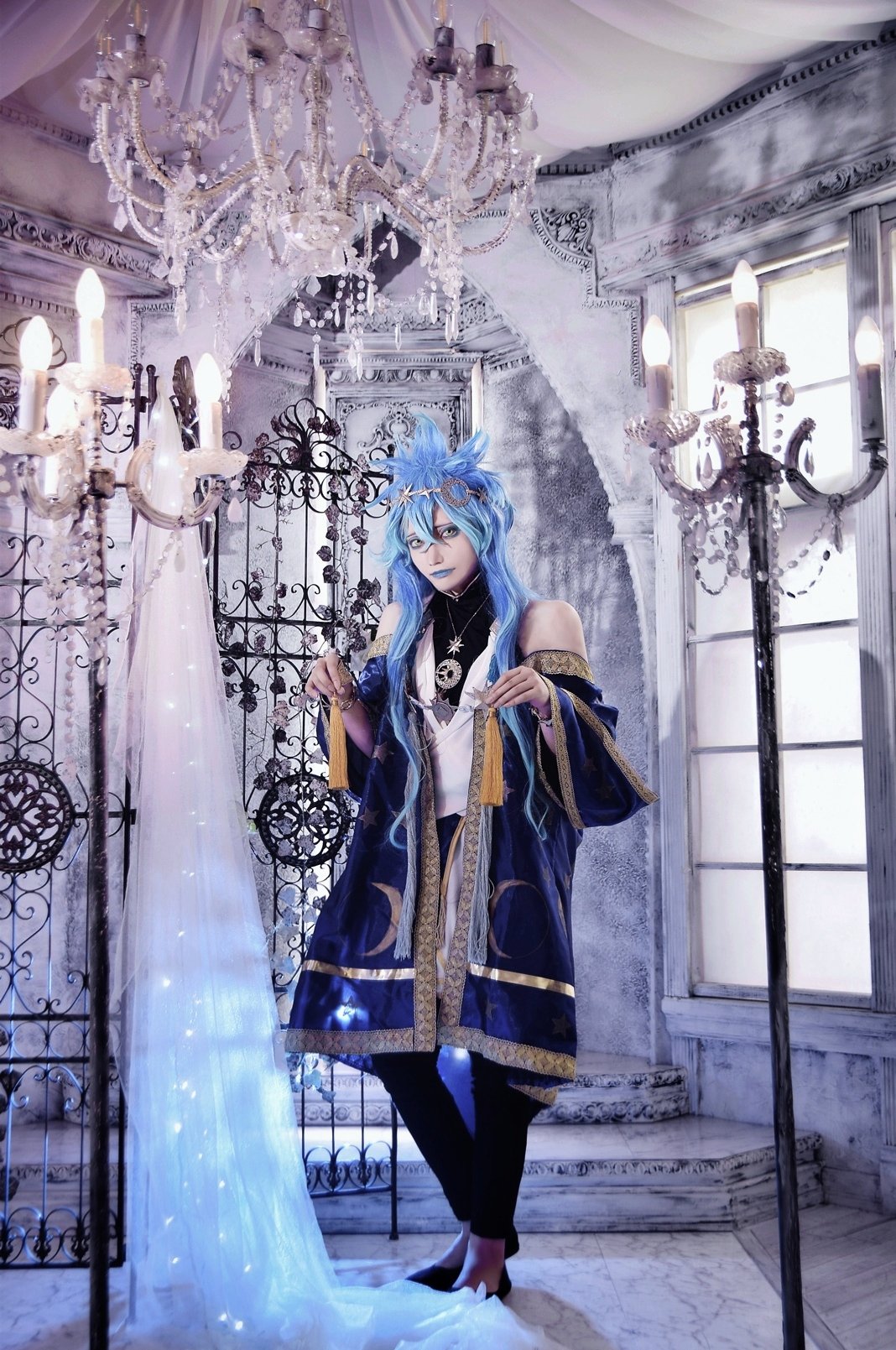 ツイステ　イデア　星送り　コスプレ ツイステ イデア Idia SSR/星送りの衣 コスプレ衣装