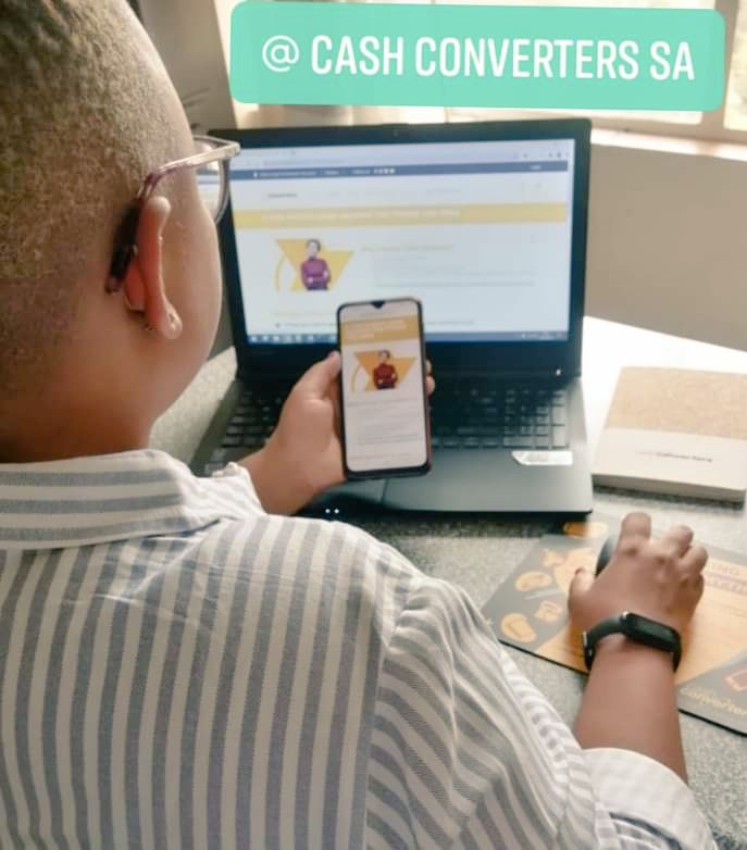 If you're looking for a bit of extra cash, visit Cash Converters &amp; walk out with cash.Take that phone or tv &amp; get cash for it.U pay them back &amp; get your items Check bit.ly/3iAwdLA
#CashAdvance #LoanSmartCashConverters #CashConvertersLoanSmart #Partnered
<a href="/CashConverterSA/">Cash Converters SA</a>
